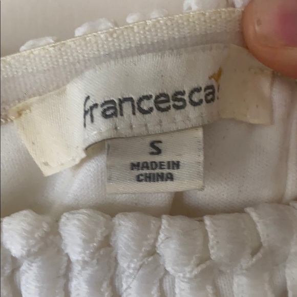 Off the shoulder white dress - Picture 3 of 3